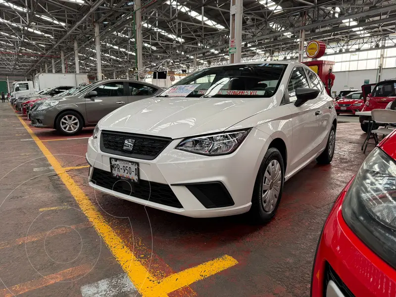 Foto SEAT Ibiza Blitz 1.6L 5P usado (2018) color Blanco financiado en mensualidades(enganche $52,500 mensualidades desde $4,700)