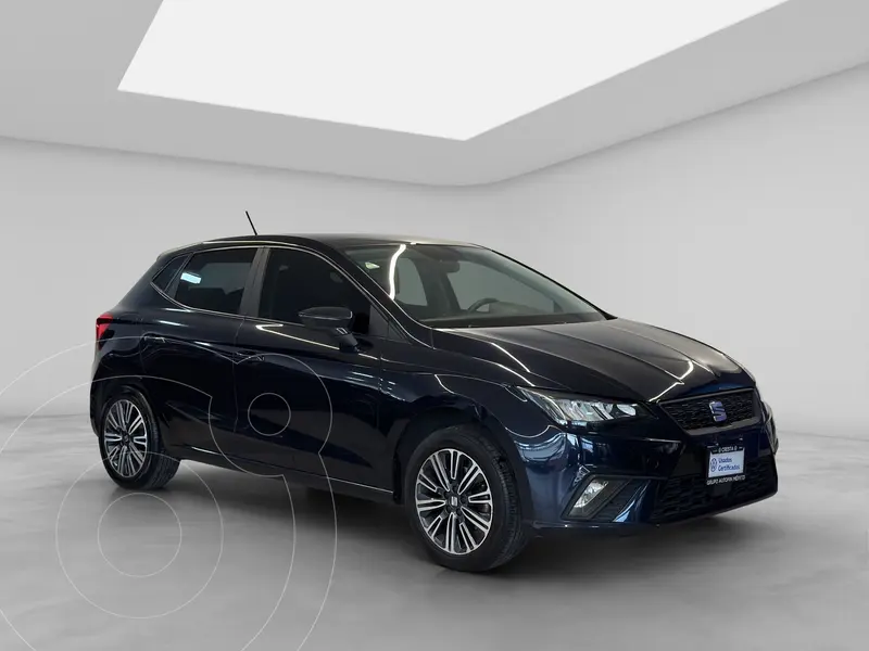 Foto SEAT Ibiza 1.6L Style usado (2023) color Azul financiado en mensualidades(enganche $76,028 mensualidades desde $6,932)