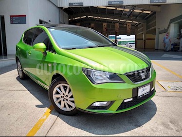 SEAT Ibiza 5p Style L4/1.2/T Man usado (2015) color Verde precio $157,000
