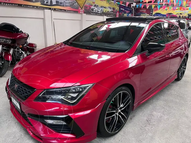 Foto SEAT Leon Cupra 2.0L T 5 Puertas usado (2020) color Rojo Deportivo precio $529,950