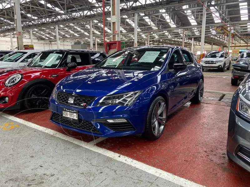 Foto SEAT Leon Cupra 2.0L T 5 Puertas usado (2018) color Azul financiado en mensualidades(enganche $12,000 mensualidades desde $9,500)