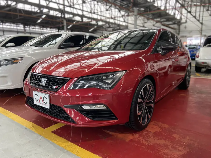 Foto SEAT Leon ST 1.4L Aut usado (2018) color Rojo Montsant financiado en mensualidades(enganche $113,970 mensualidades desde $12,157)
