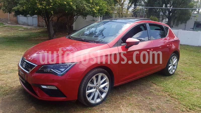 SEAT Leon FR 1.4T 150 HP DSG usado (2018) color Vino Tinto precio $310,000