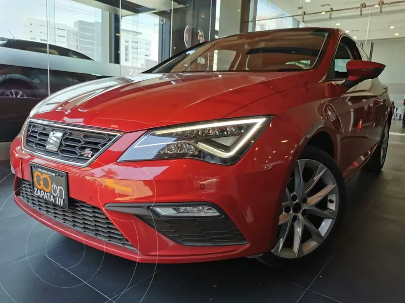 Foto SEAT Leon FR 1.4T 150 HP usado (2018) color Rojo precio $344,000