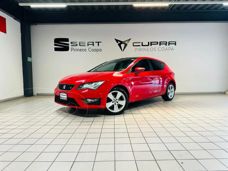 Foto SEAT Leon FR 1.4T 140 HP DSG usado (2015) color Rojo Emocion precio $250,000