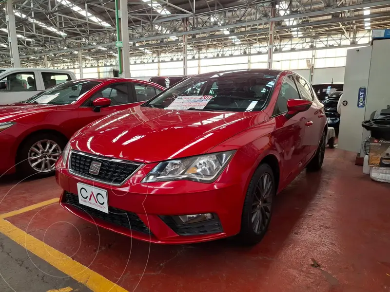 Foto SEAT Leon FR 1.4T 140 HP DSG usado (2017) color Rojo financiado en mensualidades(enganche $75,000 mensualidades desde $7,300)