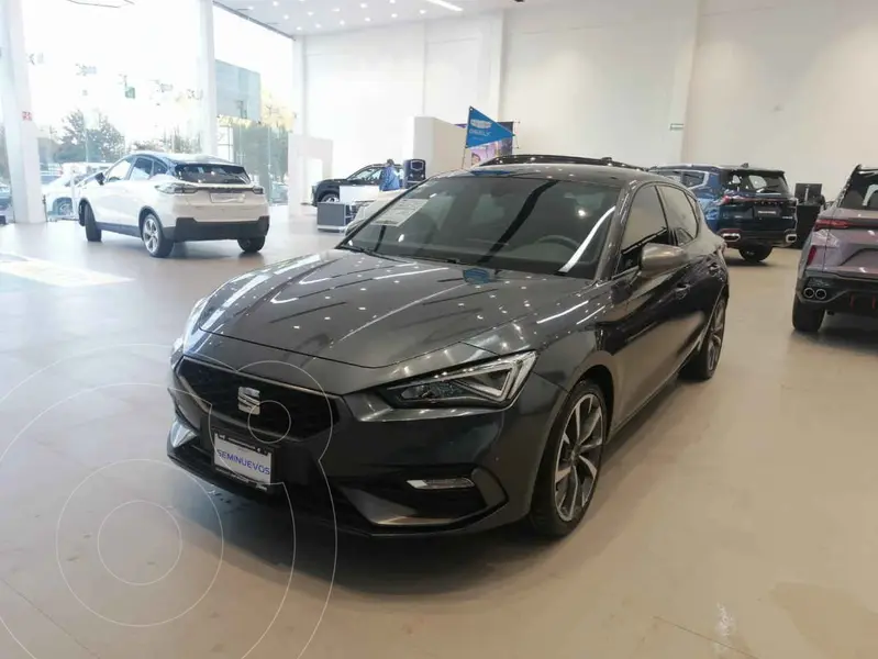 Foto SEAT Leon FR usado (2022) color Gris financiado en mensualidades(enganche $90,178 mensualidades desde $10,228)