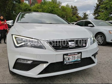 SEAT Leon FR 1.4T 140 HP DSG usado (2018) color Blanco precio $345,000