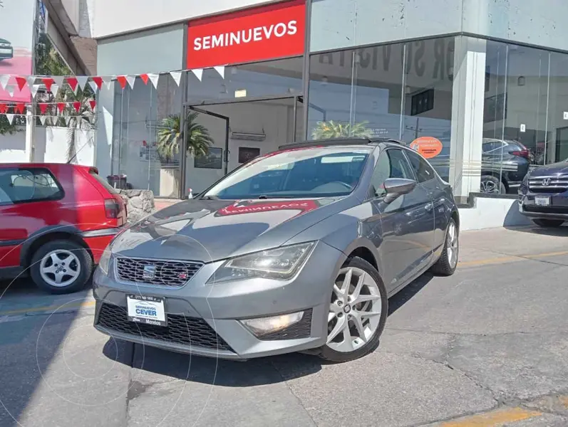 Foto SEAT Leon FR 1.4T usado (2016) color Gris precio $299,000