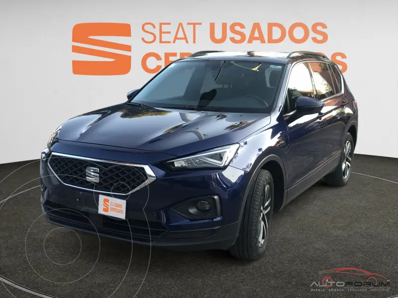 Foto SEAT Tarraco Style 1.4 TSI DSG usado (2019) color Azul Elctrico precio $369,900