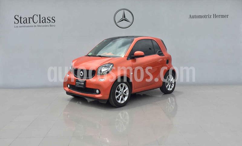 smart Fortwo Passion Turbo Aut. usado (2018) color Naranja precio $249,900