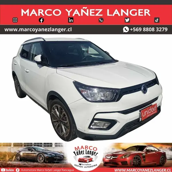 Foto SsangYong Tivoli 1.6 LX usado (2019) color Blanco precio $9.490.000