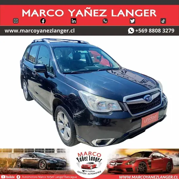 Foto Subaru Forester 2.5i Limited Aut usado (2013) color Gris precio $8.490.000