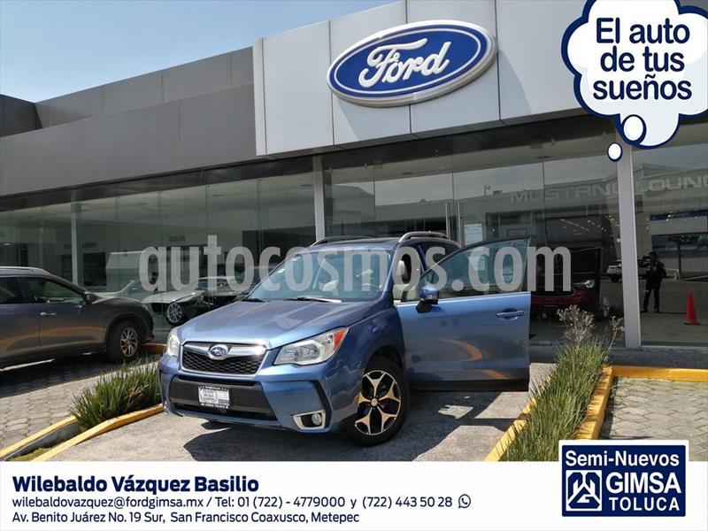 Subaru Forester XT usado (2016) color Azul Electrico precio $370,000