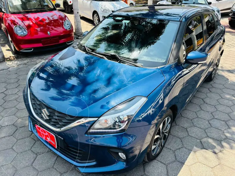 Foto Suzuki Baleno GLE+ usado (2022) color Azul financiado en mensualidades(enganche $66,381 mensualidades desde $5,896)