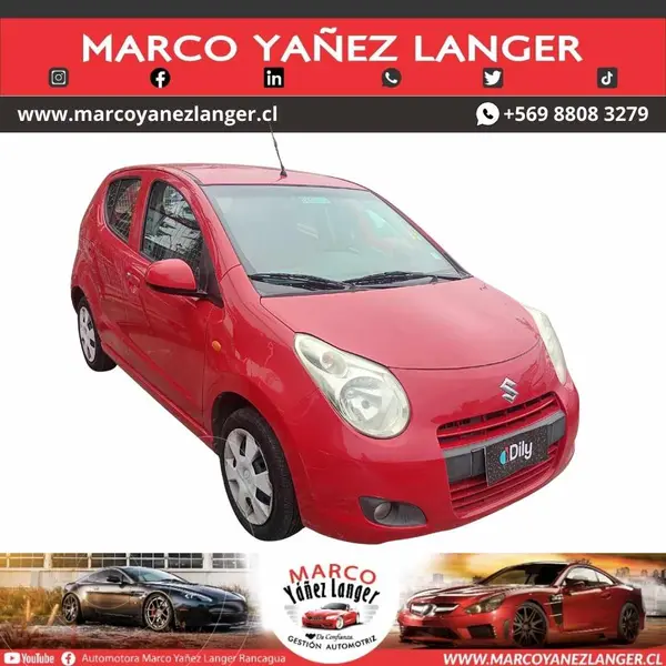 Foto Suzuki Celerio GA usado (2013) color Rojo precio $4.390.000