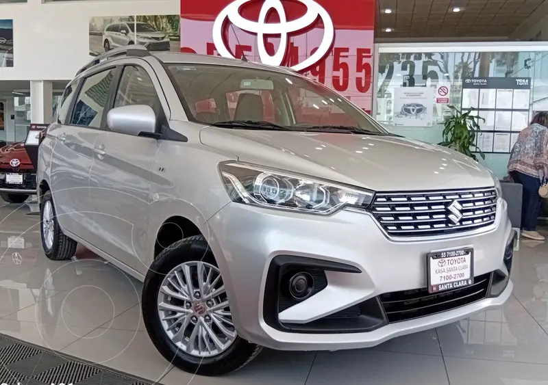 Suzuki Ertiga Boostergreen GLS Aut usado (2022) color plateado precio $285,000