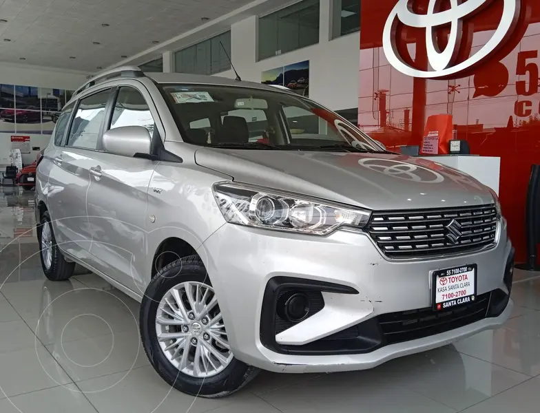 Foto Suzuki Ertiga Boostergreen GLS Aut usado (2022) color plateado precio $325,000