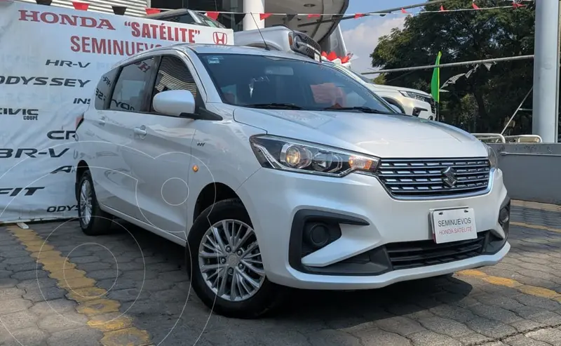 Foto Suzuki Ertiga GLS Aut usado (2019) color Blanco financiado en mensualidades(enganche $87,960 mensualidades desde $3,867)