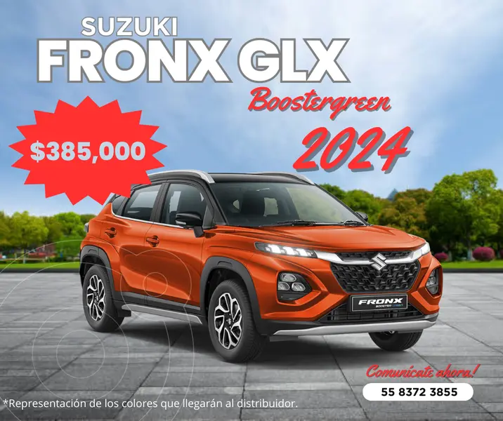 Foto Suzuki Fronx Boostergreen GLX usado (2024) color Naranja precio $385,000
