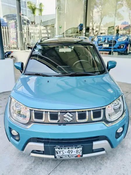 Foto Suzuki Ignis GLX usado (2021) color Azul financiado en mensualidades(enganche $35,000 mensualidades desde $6,500)