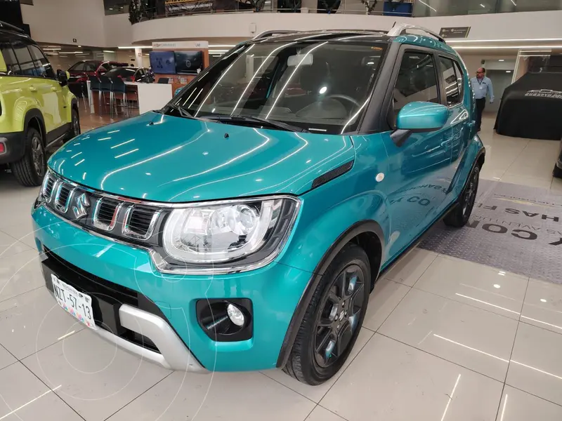 Foto Suzuki Ignis GLX Aut usado (2022) color Azul Claro financiado en mensualidades(enganche $57,576 mensualidades desde $5,806)