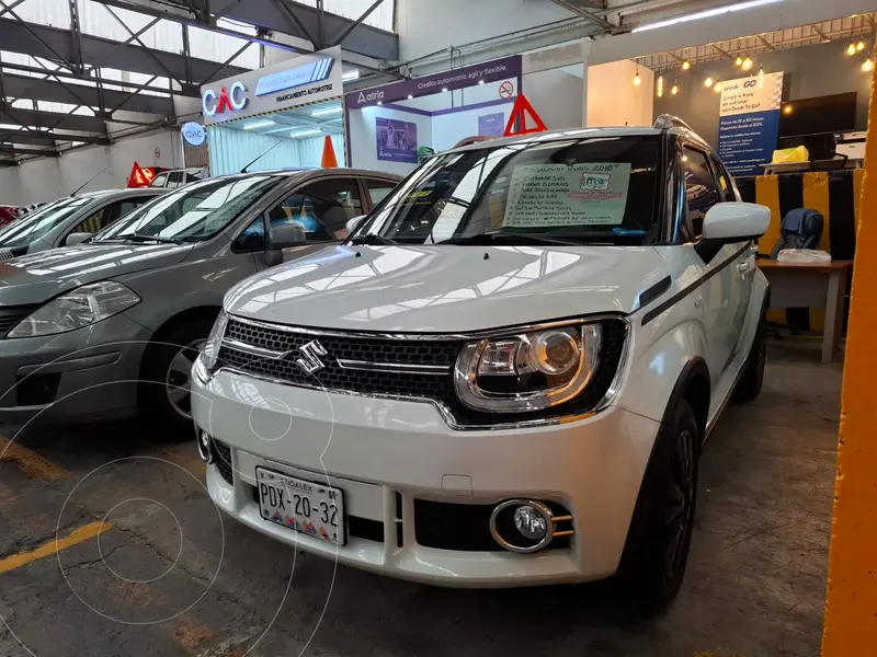 Foto Suzuki Ignis GLX usado (2018) color Blanco financiado en mensualidades(enganche $49,000 mensualidades desde $4,400)