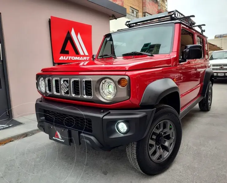 Foto Suzuki Jimny 5 puertas GLX Aut usado (2024) color Rojo financiado en mensualidades(enganche $99,600 mensualidades desde $12,680)