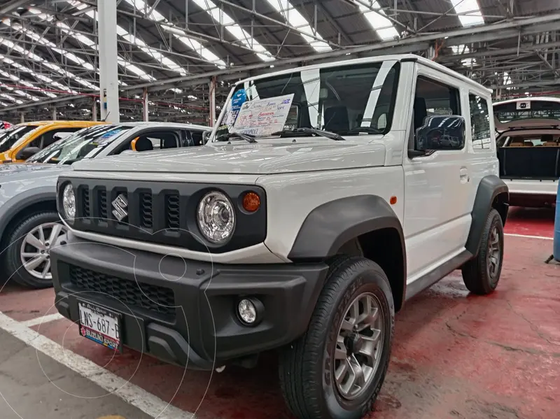 Foto Suzuki Jimny GLX Aut usado (2022) color Blanco Polaris financiado en mensualidades(enganche $95,000 mensualidades desde $10,500)