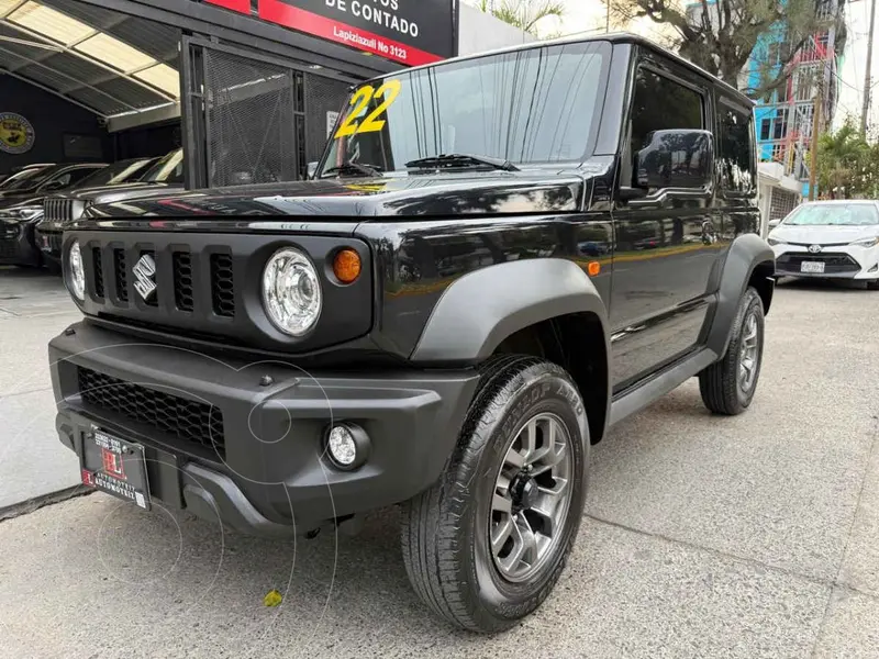 Foto Suzuki Jimny GLX Aut usado (2022) color Negro financiado en mensualidades(enganche $126,968 mensualidades desde $7,893)