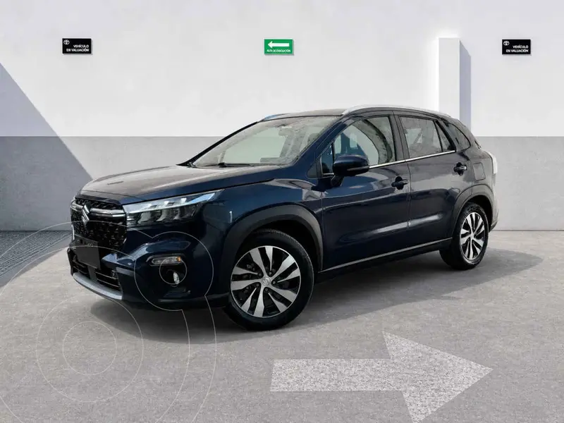 Foto Suzuki S-Cross GLX Boosterjet usado (2023) color Azul financiado en mensualidades(enganche $91,300 mensualidades desde $9,007)