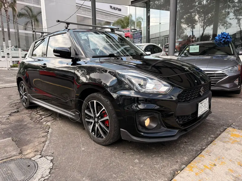 Foto Suzuki Swift Sport BoosterJet GLX usado (2023) color Negro financiado en mensualidades(enganche $70,000)