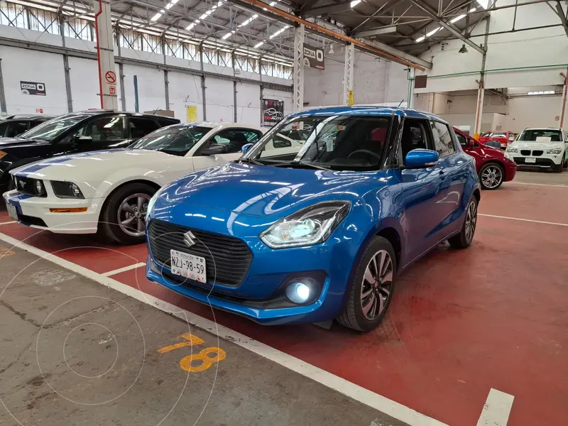 Foto Suzuki Swift GLS usado (2020) color Azul financiado en mensualidades(enganche $69,000 mensualidades desde $6,100)