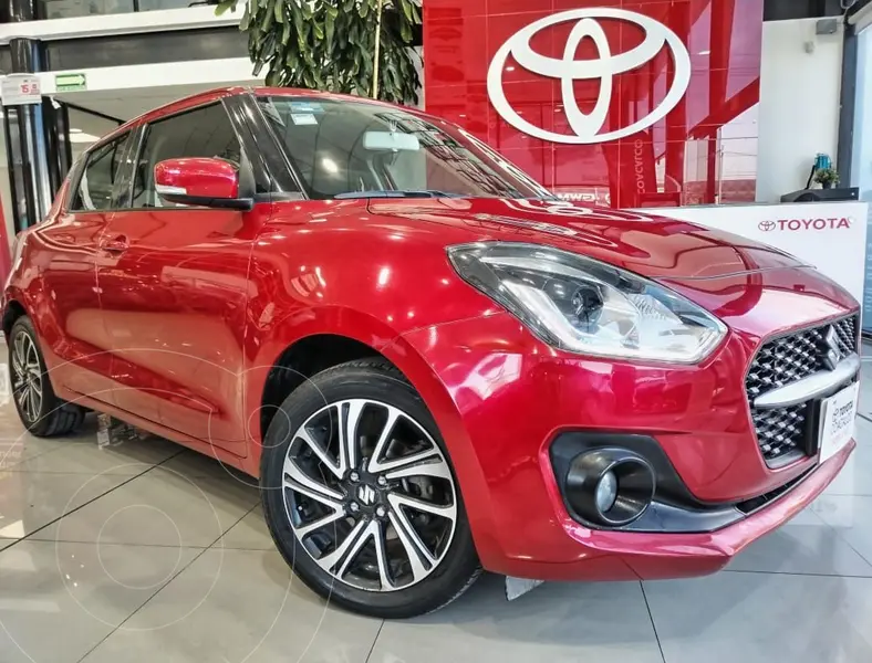 Foto Suzuki Swift GLX Aut usado (2023) color Rojo financiado en mensualidades(enganche $124,146 mensualidades desde $5,333)