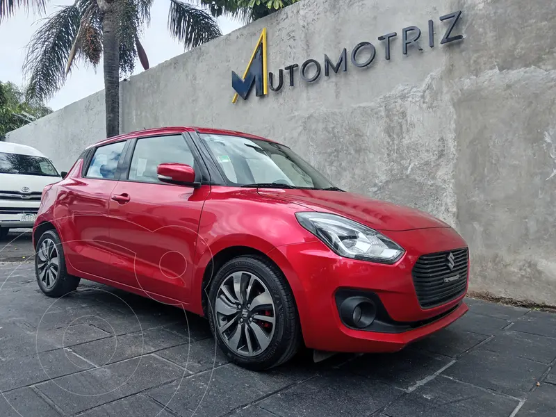 Foto Suzuki Swift Booster Jet Aut usado (2019) color Rojo financiado en mensualidades(enganche $90,000)