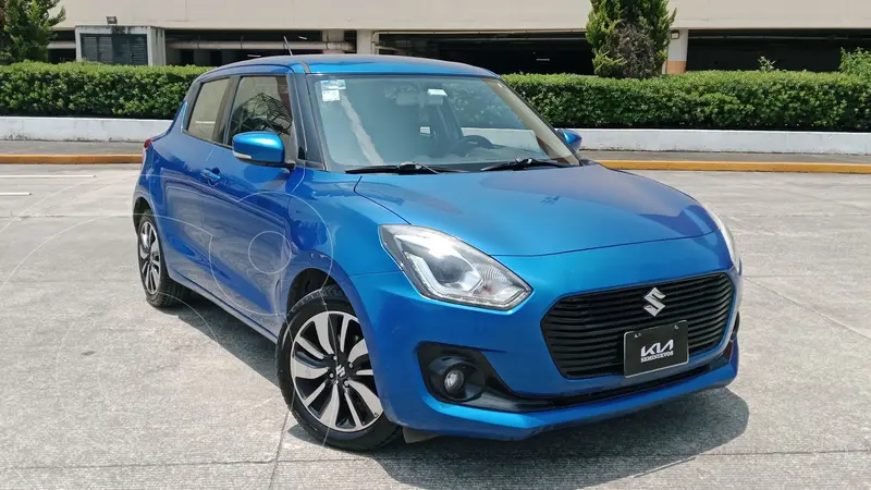 Foto Suzuki Swift GLX Aut usado (2018) color Azul precio $229,800