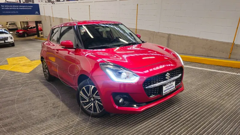 Foto Suzuki Swift GLX Aut usado (2021) color Rojo precio $265,900