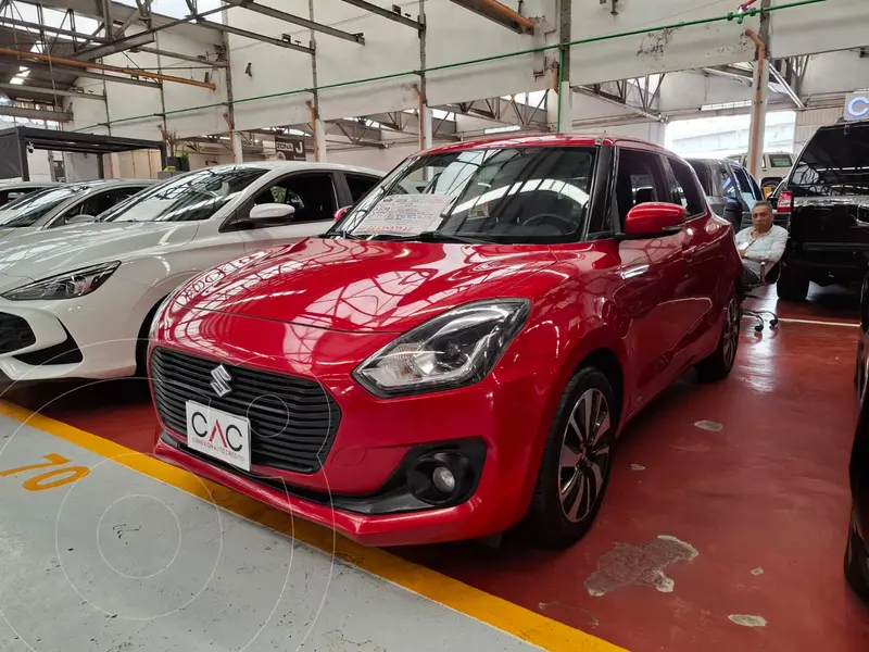 Foto Suzuki Swift Booster Jet Aut usado (2018) color Rojo financiado en mensualidades(enganche $57,500 mensualidades desde $5,100)