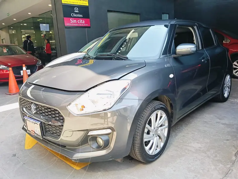 Foto Suzuki Swift GLS Aut usado (2021) color Gris financiado en mensualidades(enganche $73,575 mensualidades desde $5,626)