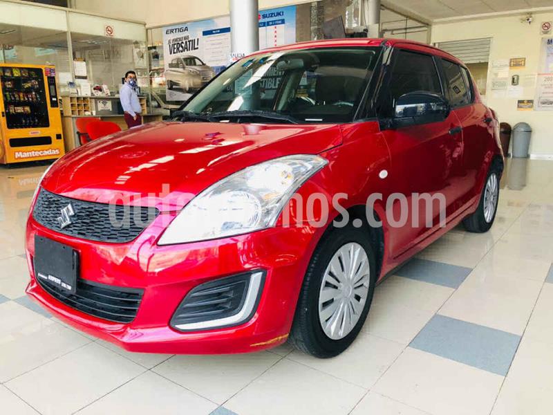 foto Suzuki Swift GA usado (2017) color Rojo precio $160,000