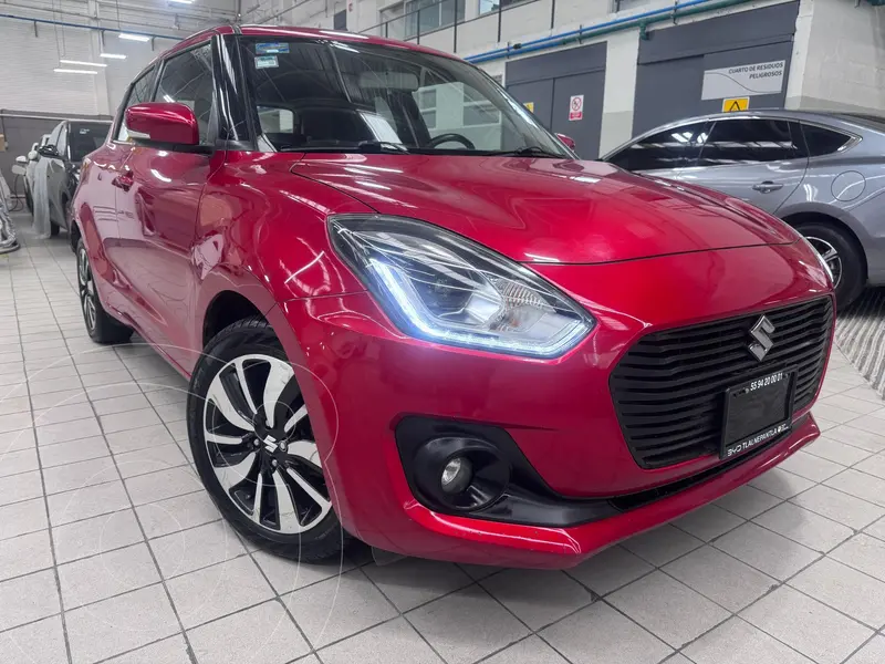 Foto Suzuki Swift Booster Jet usado (2019) color Rojo financiado en mensualidades(enganche $104,040 mensualidades desde $4,470)