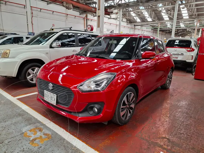 Foto Suzuki Swift Booster Jet Aut usado (2019) color Rojo financiado en mensualidades(enganche $67,000 mensualidades desde $6,125)