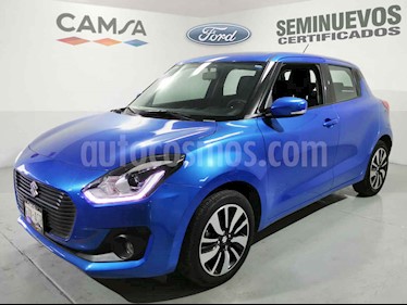 Suzuki Swift 5p GLX L4/1.4 Aut usado (2018) color Azul precio $223,900