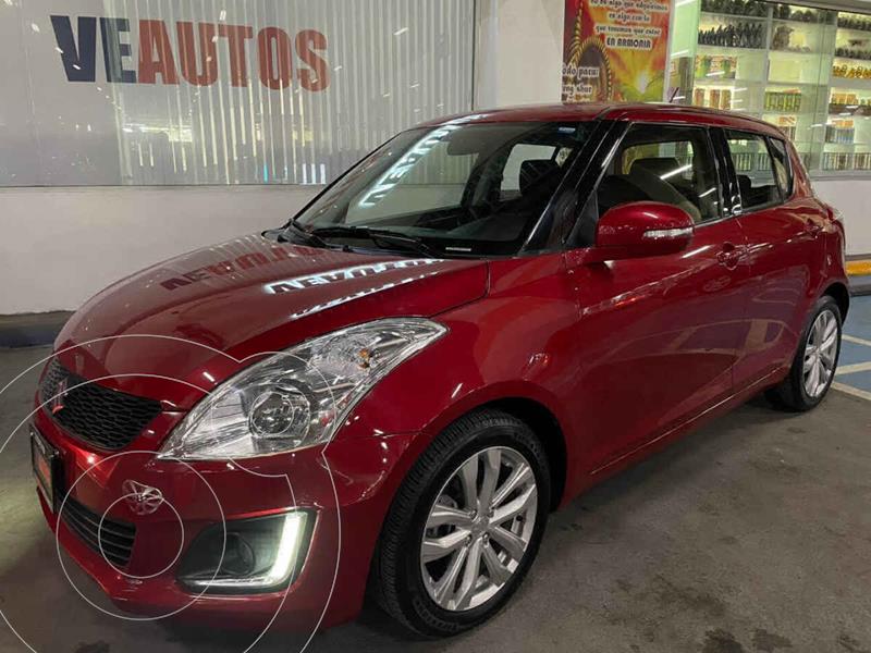 Suzuki Swift GLX Aut usado (2015) color Rojo precio $165,000