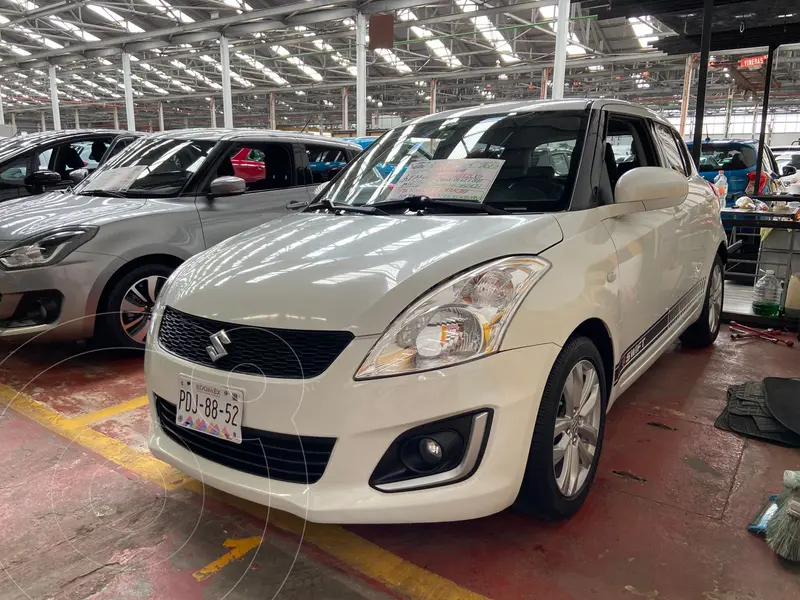 Foto Suzuki Swift GLS Aut usado (2017) color Blanco Remix financiado en mensualidades(enganche $45,000 mensualidades desde $4,000)