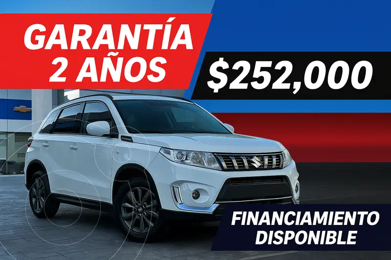 Foto Suzuki Vitara GLX Aut usado (2022) color Blanco precio $252,000