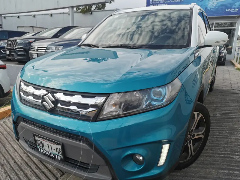 Foto Suzuki Vitara GLX Aut usado (2017) color Azul financiado en mensualidades(enganche $71,250 mensualidades desde $8,787)