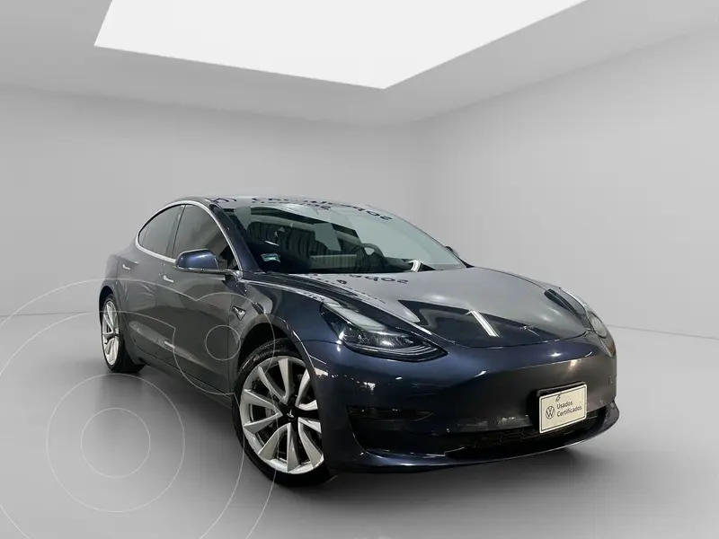 Foto Tesla Model 3 Autonomia Estandar Plus usado (2020) color Gris financiado en mensualidades(enganche $155,052 mensualidades desde $14,137)