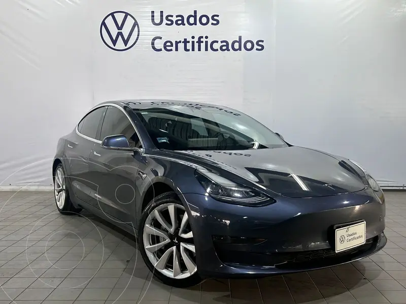 Foto Tesla Model 3 Autonomia Estandar Plus usado (2020) color Gris financiado en mensualidades(enganche $157,778 mensualidades desde $14,385)