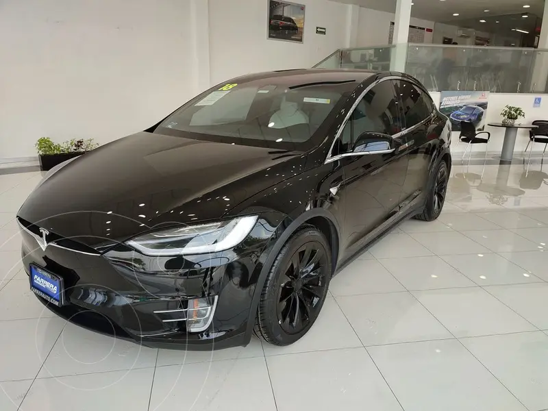 Foto Tesla Model X 75D usado (2018) color Negro financiado en mensualidades(enganche $362,500)